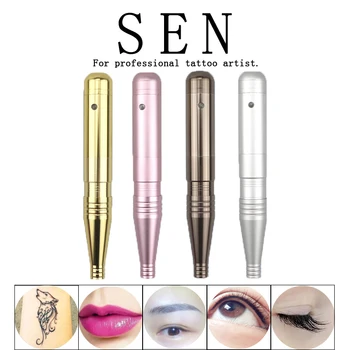 

high quality Eyebrow Tattoo Machine Kit Permanent Makeup machine Pen 3D Pen microblade Tatto Gun Set Tattoo equipment
