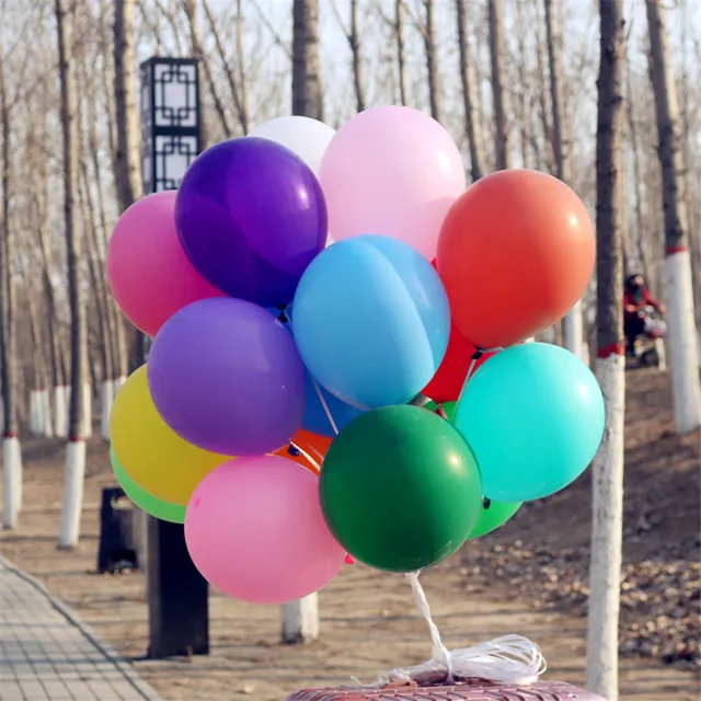 5pcs 18 inch Colorful Latex Balloons Helium Inflable Blow