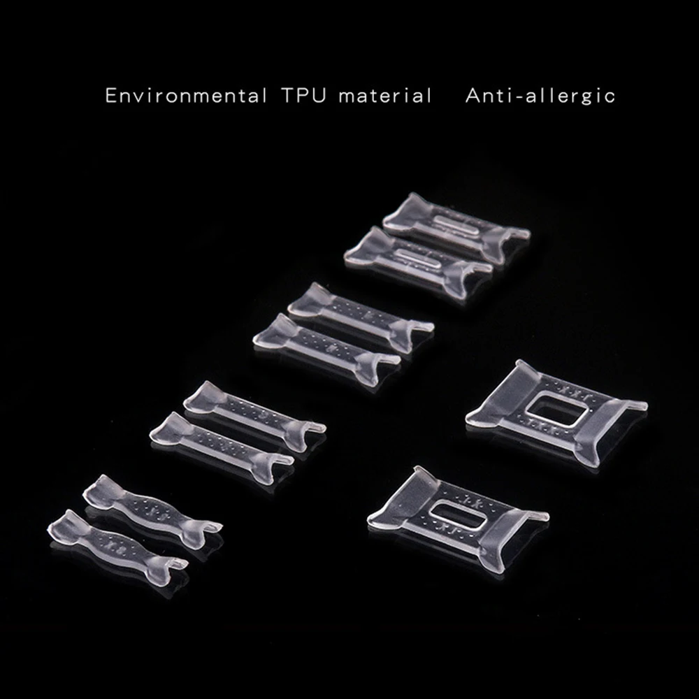 

Ring Resizing Jewelry Tools 10pcs Ring Size Adjuster Set Plastic Ring Adjuster Pad Reducer Jewelry Resizing Tools