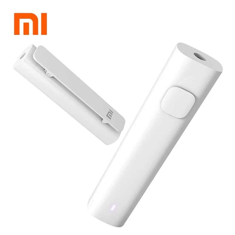 Лучший Оригинальный Xiaomi Bluetooth приемник аудио адаптер проводного до Беспроводной медиа адаптер для 3,5 мм наушники гарнитуры Динамик автомобиля Aux