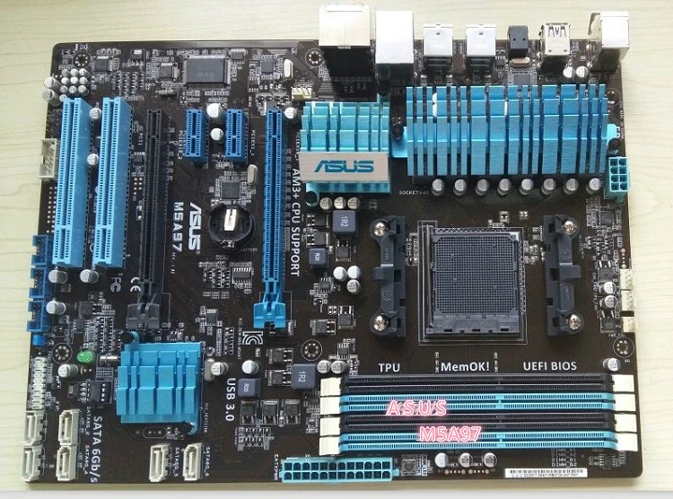 Оригинальная материнская плата ASUS M5A97 DDR3 Socket AM3/Socket AM3 + 32 ГБ/970 настольная