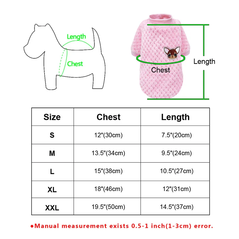 Забавная Одежда для собак, маленькие собачки чихуахуа, Йоркская одежда, свитер, пальто, зимняя одежда для собак, жакет для щенков, Ropa Perro, розовый