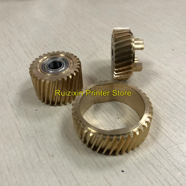 

compatible printer fuser gear gear for ricoh MP7500 2075 8000 8001 8002 7502 copier copper upper gear 3pc/set 1set/lot