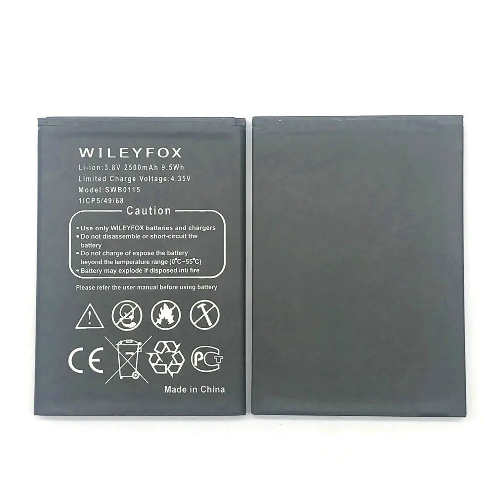 

High Quality SWB0115 2500mAh Battery For Wileyfox Swift phone battery