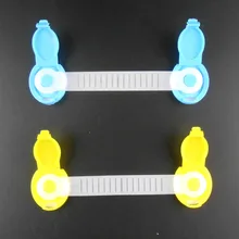 6 шт. новые детские дети Детская безопасность Бенди пластмассовые, для шкафов и ящиков замок для двери холодильника Multi функция защиты безопасности продукты