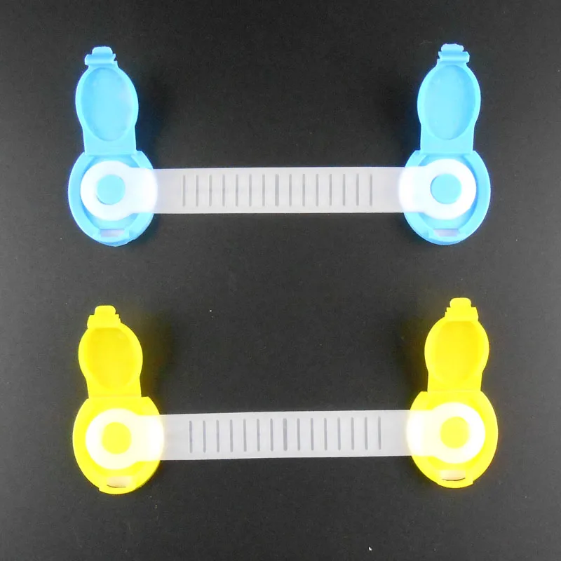 6 шт. новые детские дети Детская безопасность Бенди пластмассовые, для шкафов и ящиков замок для двери холодильника Multi функция защиты