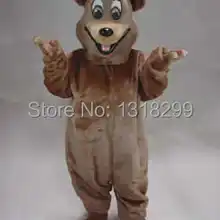 Талисман Счастливые Медведь костюм талисмана необычные платья пользовательские фантазии косплей костюм тема mascotte карнавальный костюм комплекты