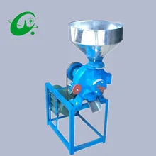 100 кг/ч Коммерческая мельница для зерна, сухой и влажной кукурузы/пшеницы