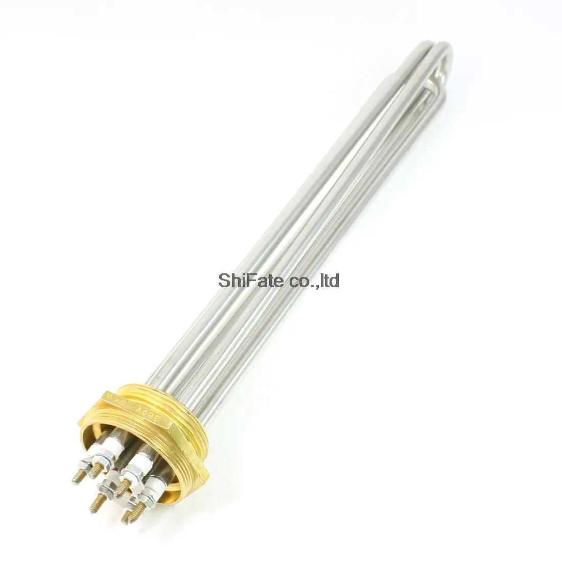 AC 380V 9000W 9KW 6P Terminals Water Boiler Heating Element 3U Tube
