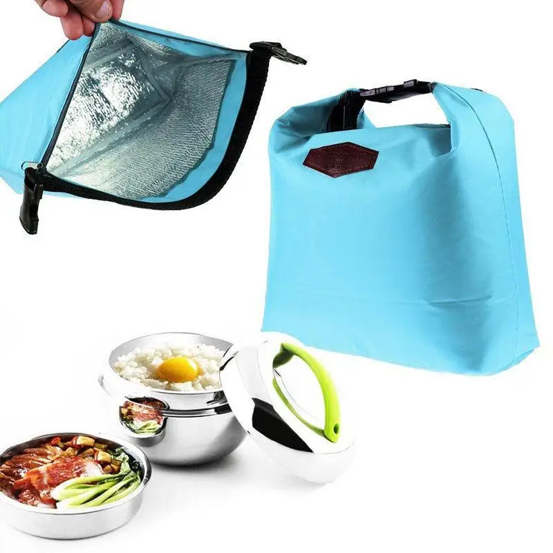 Practical Simple Designed Waterproof Thermal Shoulder font b Lunch b font Box Storage font b Bag