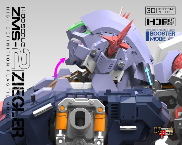 Mechanicore Gundam Модель MG 1/100 ZMS-2 ziegler мобильный костюм детские игрушки