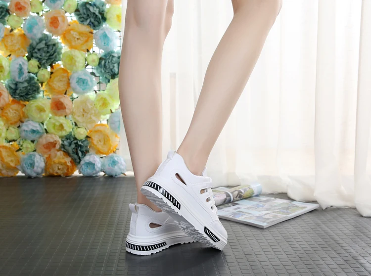 Swyivy mulher sandálias sapatos brancos tênis verão