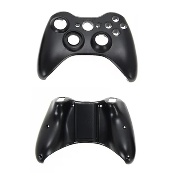 

2017 Newest Full Body Game Controller Case Protective Cover Shell + Button Kits for XBox 360 Black