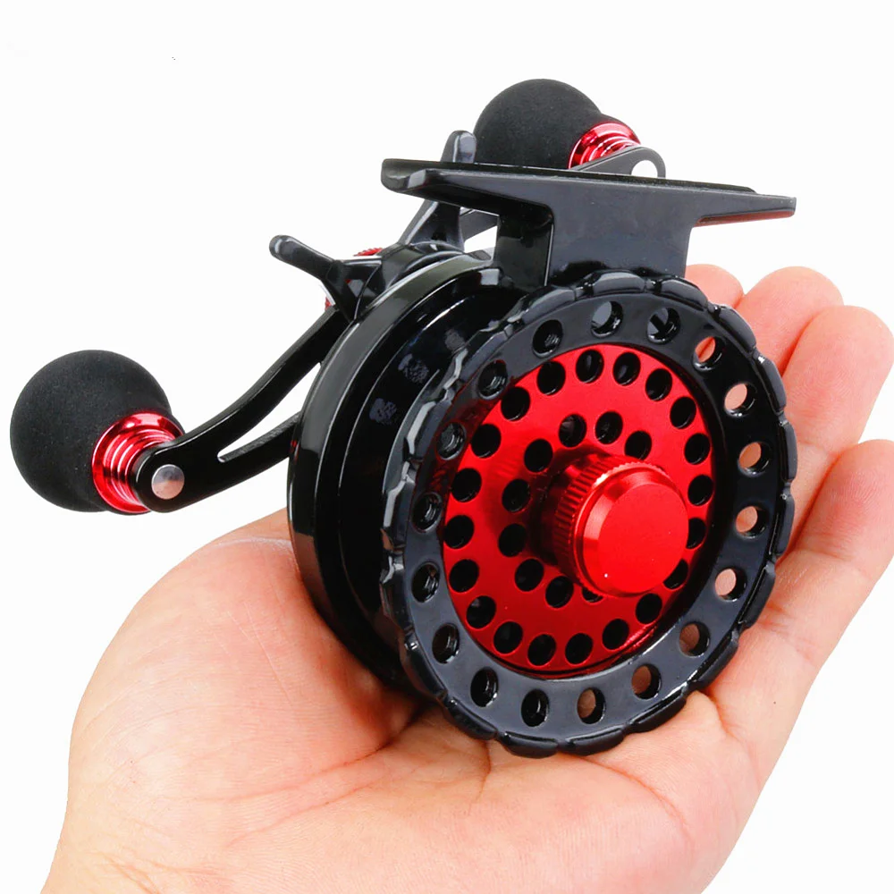 Sougayilang 6 + 1BB طوف الصيد بكرة Baitcasting الحق يطير الصيد عجلة الجليد التصيد بكرات معدات صيد الأسماك أداة في الحقيبة Pesca