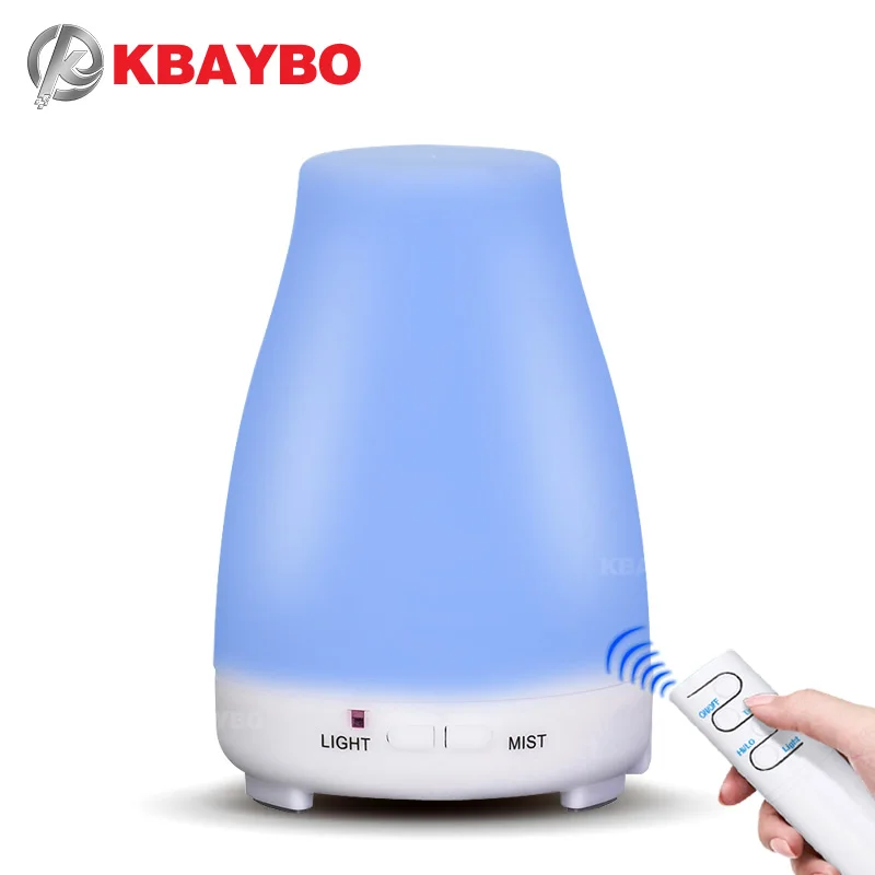 

200ml Aroma Essential Oil Diffuser Remote Control ultrasonic air Humidifier aromatherapy Cool Mist maker fogger for Home