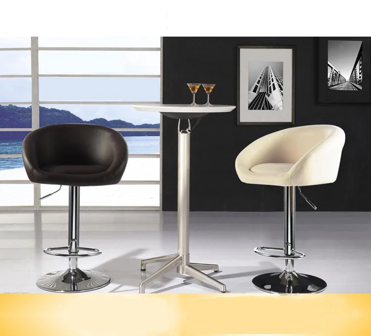 

European and American bars popular chair purple red white red ect color for selection club lift stool free shipping