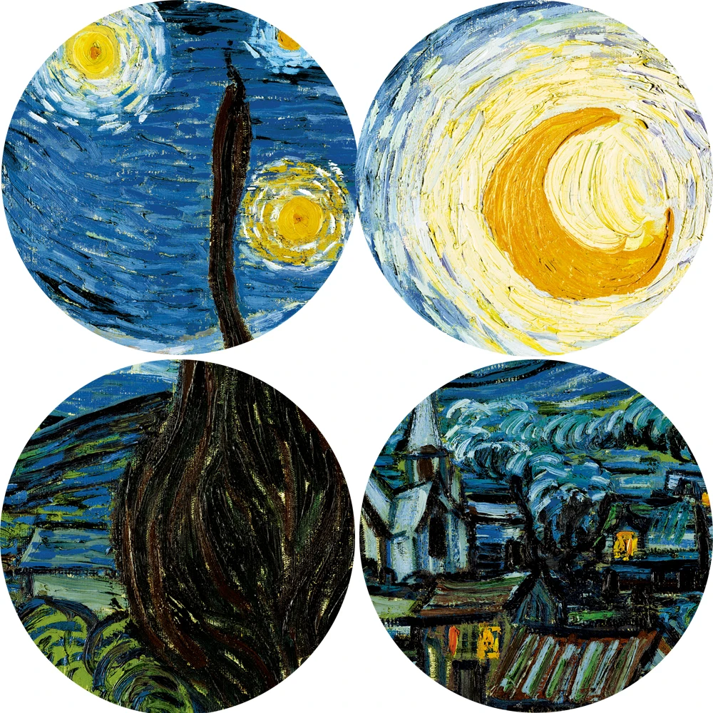 Знаменитые настенные картины Ван Гога Звездная ночь репродукции Импрессионистский пейзаж настенные художественные принты на холсте домашний декор Куадрос