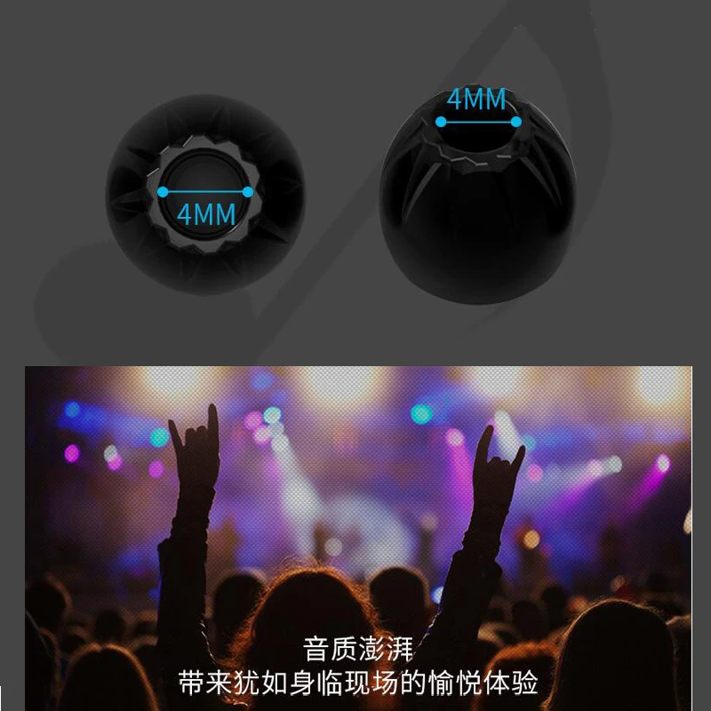 KZ earphone s earcaps