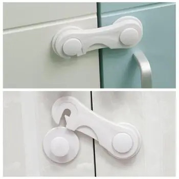 

5Pcs/Set Kids Baby Safety Drawer Locks For Cabinet Refrigerator Window Toddler Wardrobe Lock Children Security Protection Lock