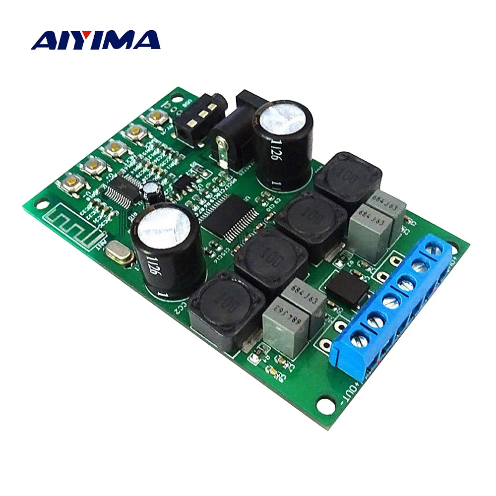 Aiyima TPA3118D2 Bluetooth 4 2 аудио усилитель плата 2*30 Вт 8Ohm 0 канальный беспроводной мощности