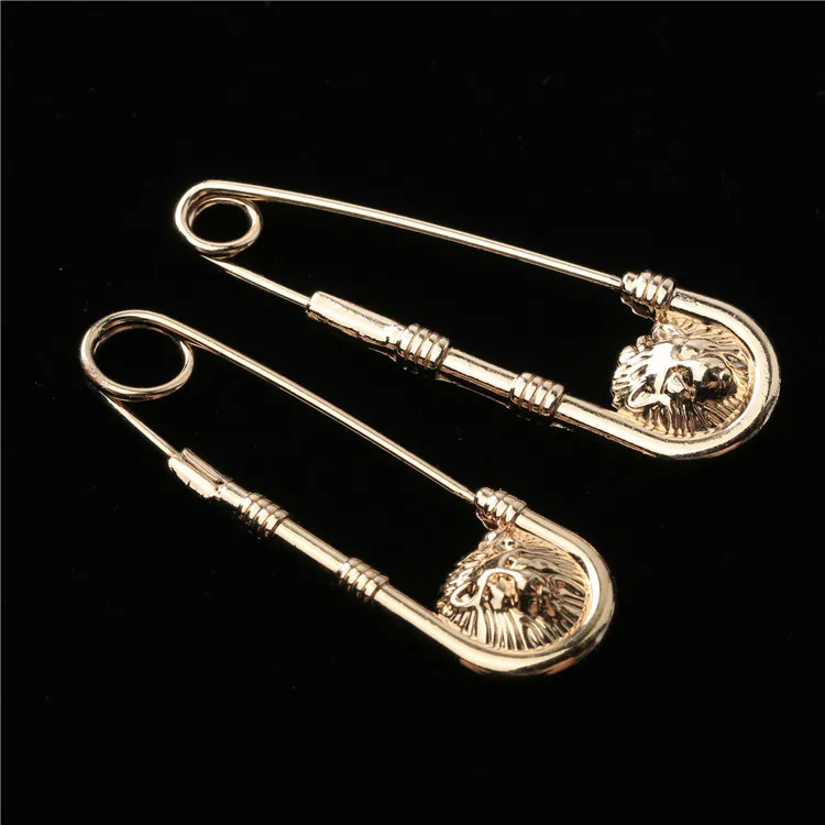 Mdiger Lapel Enamel Pin Metal Lion Head Pins And Brooches For Brooch
