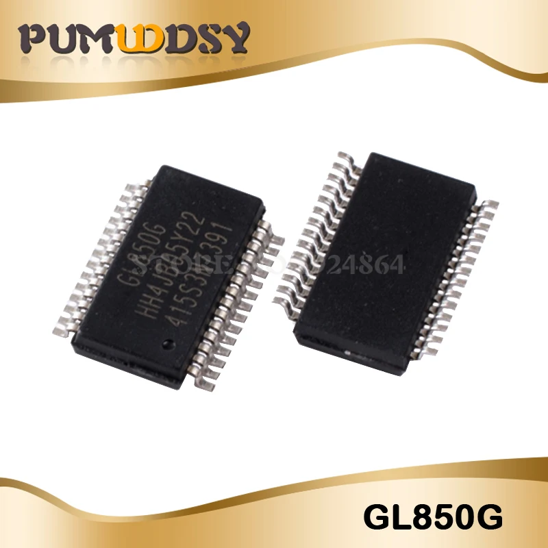 

5PCS GL850G SSOP-28 GL850 2 Hub Controller IC