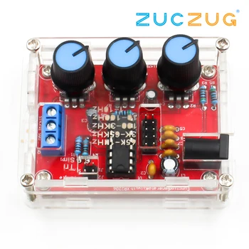 

Function Signal Generator DIY Kit Sine/Triangle/Square Output 1Hz-1MHz Signal Generator Adjustable Frequency Amplitude XR2206