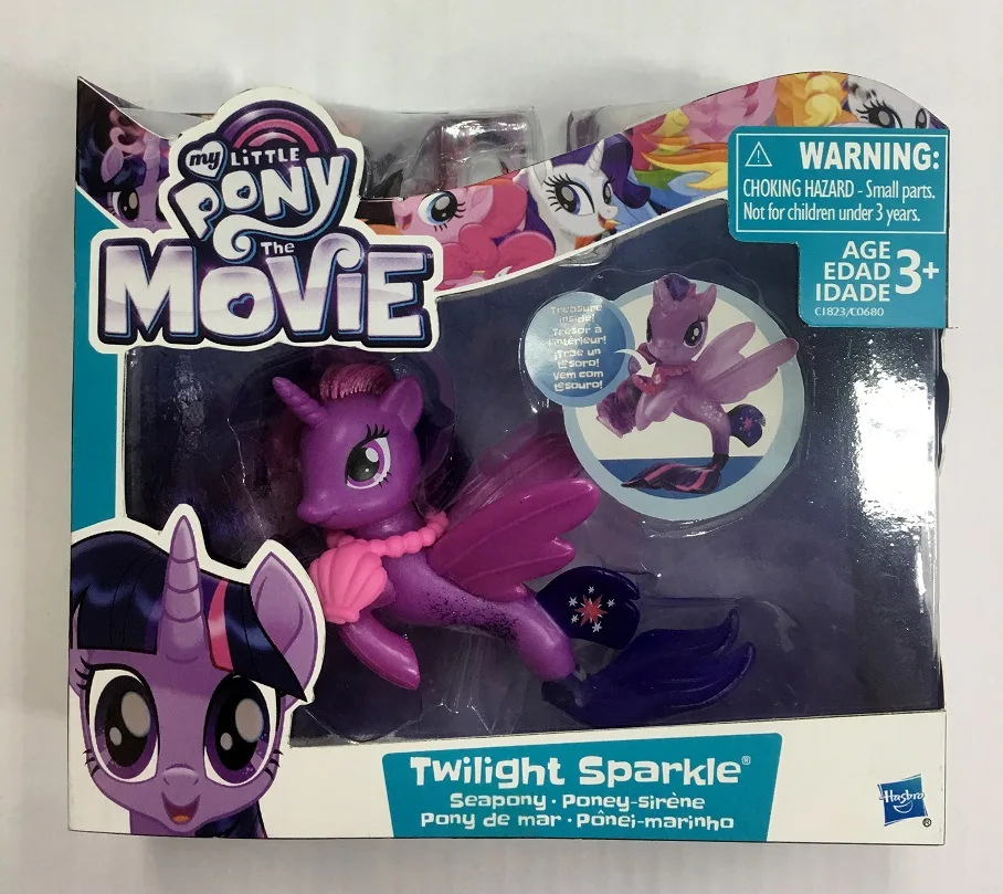 My Little Pony friendly Is Magic фильм серии музыкальная сцена набор Пинки Пирог принцесса Skystar C0684 подарки для девочек игрушка - Цвет: MERMAID N