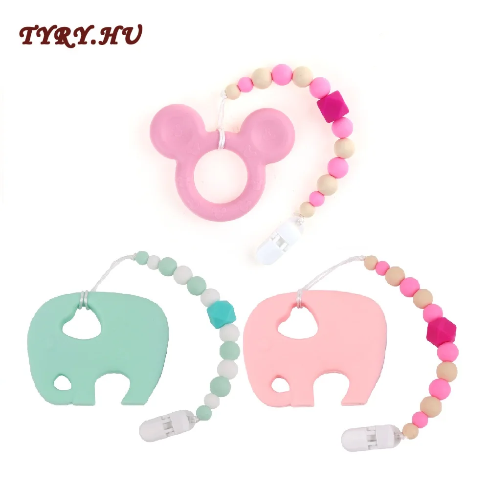 1 шт. силиконовый Прорезыватель TYRY.HU для зубов|silicone teether|teething toyssilicone pendant baby |