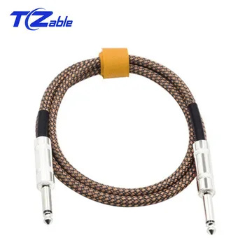 

6.35MM To 6.35MM Plug Male To Male Audio Extension Cord Stereo Auxiliary TS Sophomore Mono Mono Suitable For 6.35MM Guitar Wire