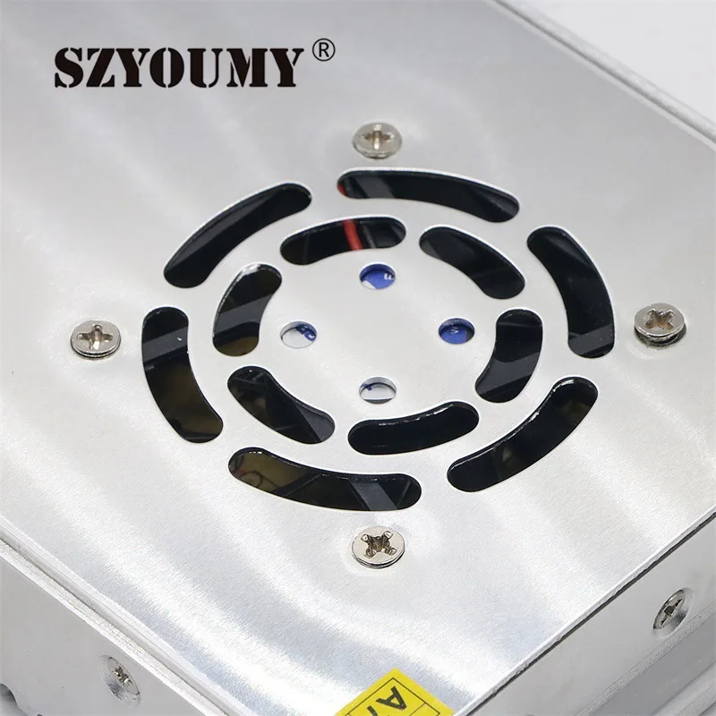 SZYOUMY 5 В 60A 300 Вт коммутации Питание драйвер для 5 В WS2812B WS2801 Светодиодные ленты света AC 200-220 В Вход к DC 5 В
