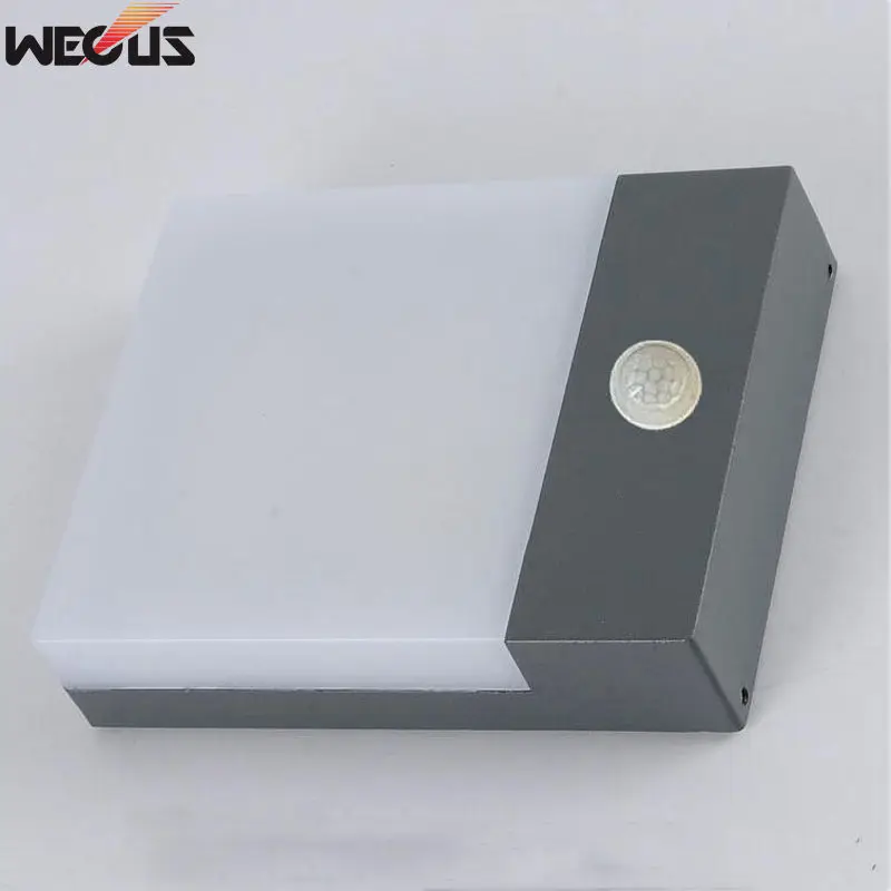 LED outdoor sensor lights waterproof wall light human body induction energy saving lamp LED outdoor sensor lights waterproof wall light human body induction energy saving lamp