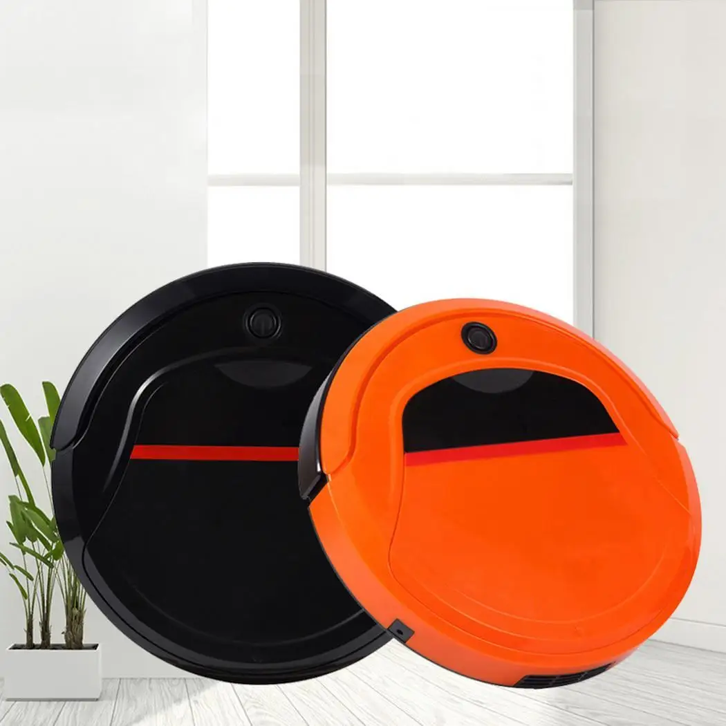 

Sofa Bed Robot Vacuum Cleaner Household Cleaning Products Automatic Smart Sweeping Robot Anti-drop Home Sweeping Machine Black