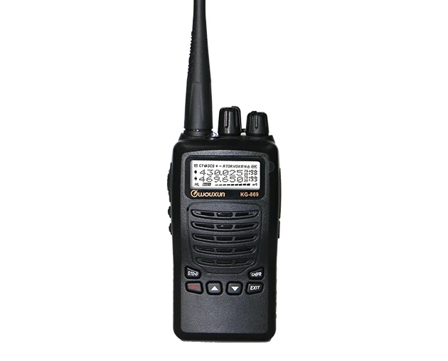 Original Wouxun KG 869 (400 470) Single Band Walkie Talkie Radio 10KM
