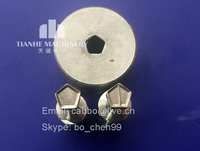

pentagon stamp beveled stamp mould /punch for tablet press machine/ die mould