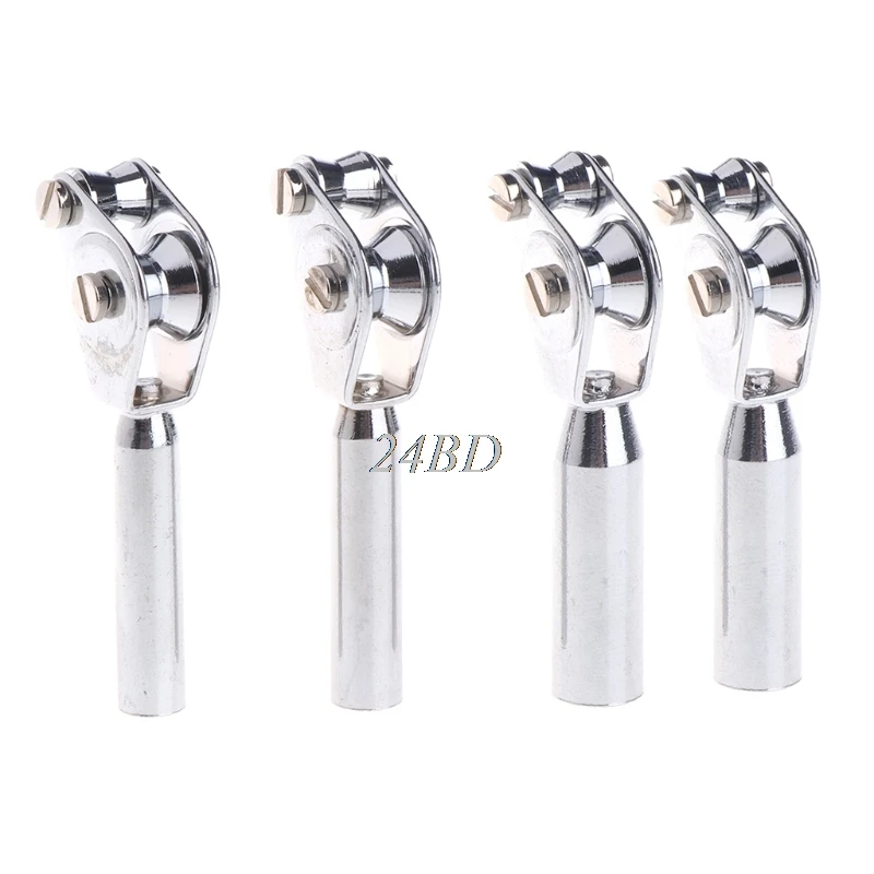 

Fishing Rod Guide Roller Stainless Steel Tip Top Bearing Boat Fish Pole Trolling M06Aug NO