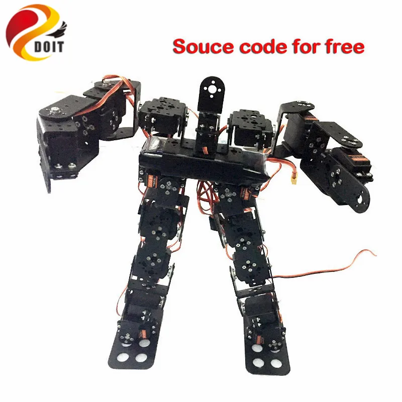 17-DOF Biped Humanoid Kits with SR319 Digital Servos and Controller