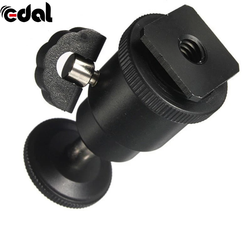 Portable camera bracket tripod LED light flash bracket installation 1/4 hot shoe adapter with lock cheap bracket