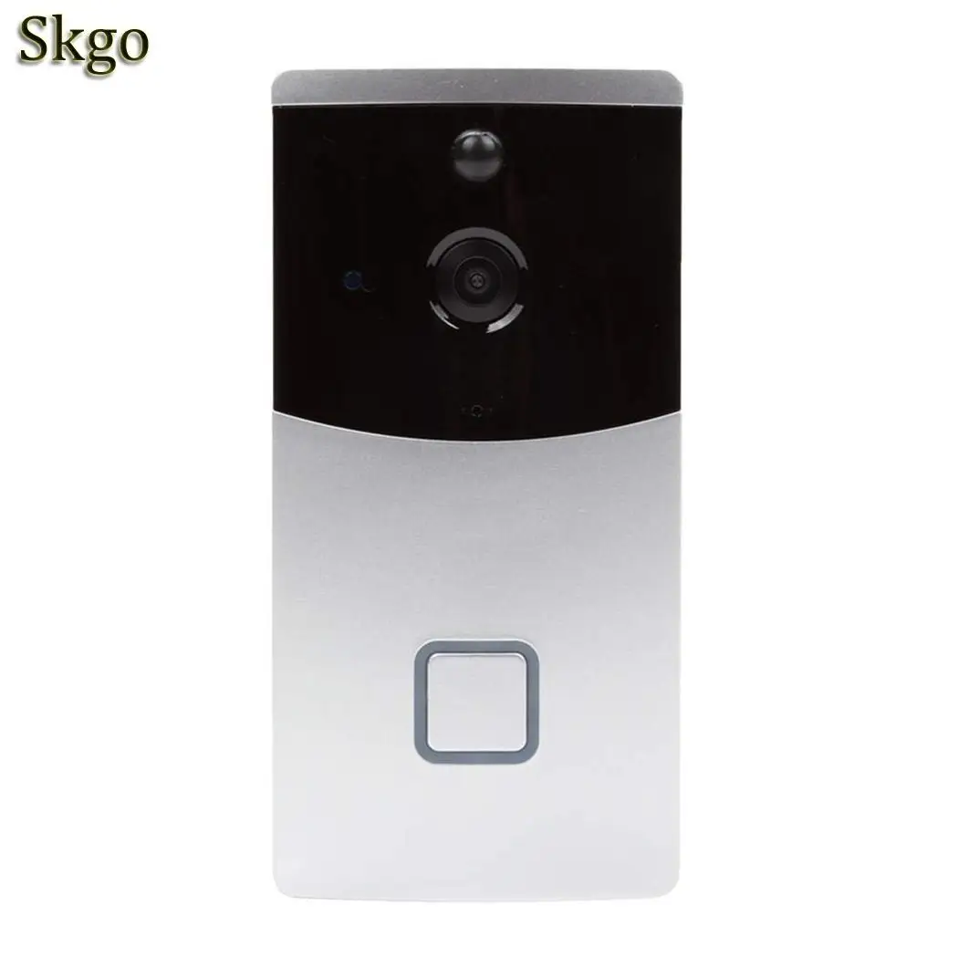 

Low Power Intelligent Wifi Voice Intercom 8-32GB Storage Card 720P Doorbell 2.4GHz Home Monitoring Doorbell