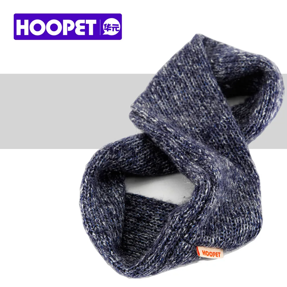 

HOOPET dog scarf wool neckpiece costume warm autumn clothes winter collar pet accessories