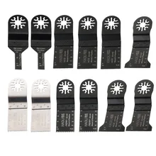 12 pcs/kit oscillating multi tool saw blades accessories for renovator power tool as Fein multimaster,Dremel,metal wood cutting