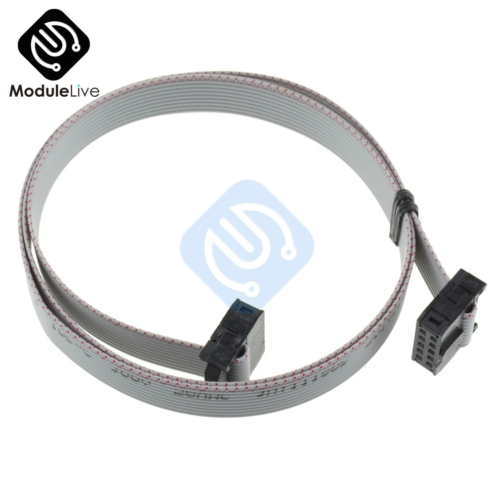 Кабель для передачи данных 70 см 10 контактов USB ASP JTAG AVR P IDC плоский 2 54