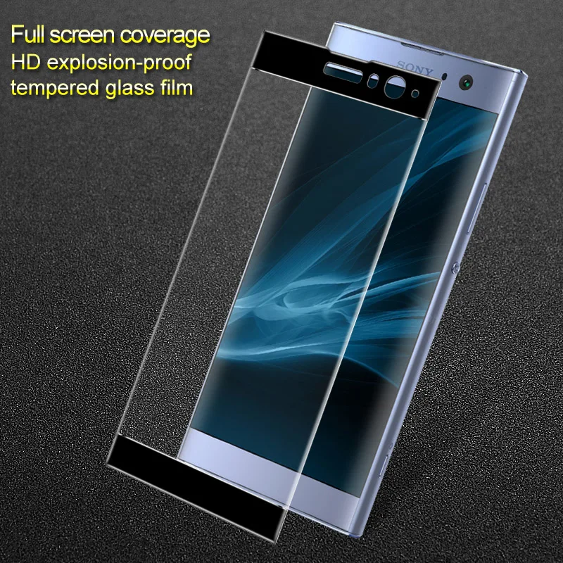 IMAK Для Sony Xperia XA2 смартфон 9H премиум стекло 2.5D Закаленное полное покрытие Защитная