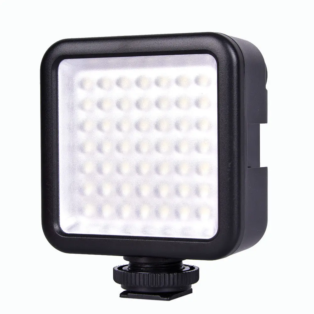 Jintu Mini W49 49 светодиодный светильник для видеокамеры лампа светильник для фото светильник ing для Cannon/для Nikon/для камеры sony или видеокамеры смартфона