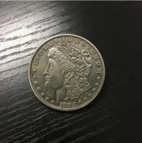 

Super Magnetic Morgan Dollar(Copper) Magic Tricks Appearing/Disappearing Coin Magie Close Up Accessories Gimmick Props