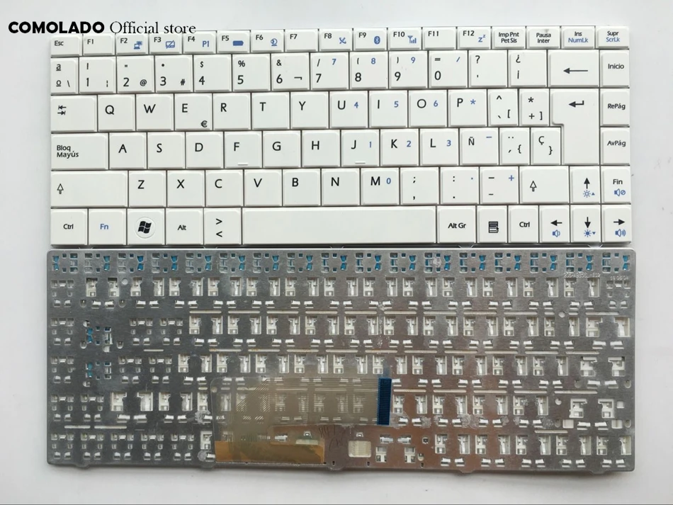 SP испанская клавиатура для Tastatur Medion Akoya Mini E1312 E1313 MSI X slim X300 X320 X340 X400 Клавиатура
