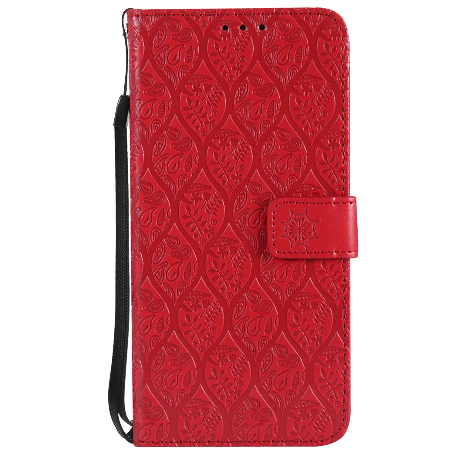 Чехол для Xiaomi Redmi 4A, чехол Xiomi Redmi 4A, кожаный флип-кошелек, подставка, книжка, слот для карт, чехлы для телефонов Xiaomi Redmi 4A 4 A A4, чехол s - Цвет: Red