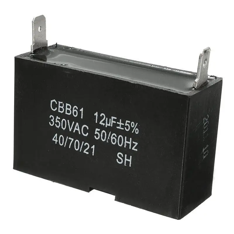 

2017 Best Price Brand New 12uF Generator Capacitor 12uF 50 or 60 Hz 350VAC Generator for Small Motor Equipment