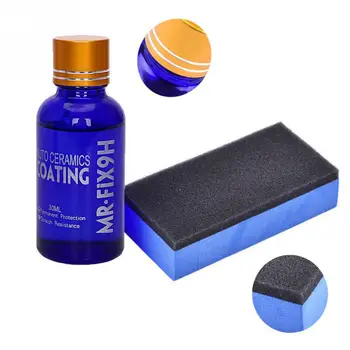 

30ML 9H Car Oxidation Liquid Super Hydrophobic Glass Coating Car Liquid Ceramic Coat Auto Paint Care Polysiloxane Car Care
