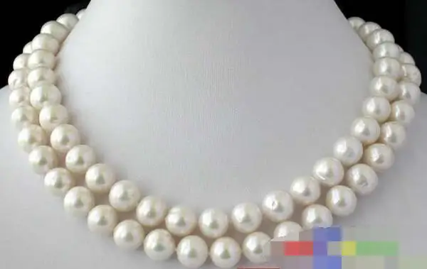 

FREE SHIPPING>@@> 3931 WHITE ROUND FRESHWATER PEARL NECKLACE
